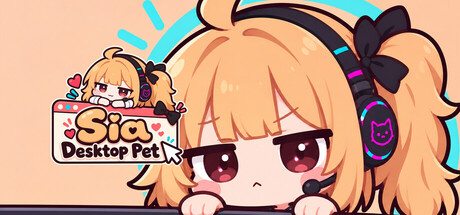Sia Desktop Pet — Steam header