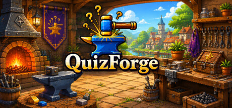 QuizForge — Steam header