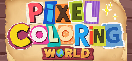 Pixel Coloring World — Steam header