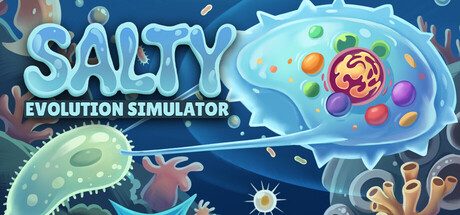 Salty: Evolution Simulator — Steam header