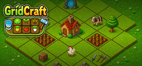 GridCraft — Steam header