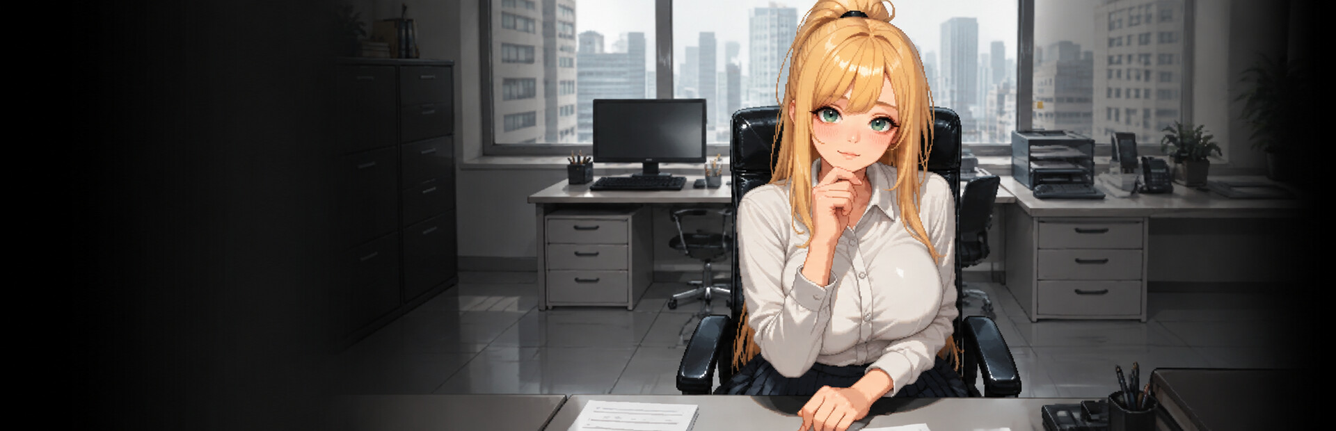 My Naughty Secretary: Private Overtime