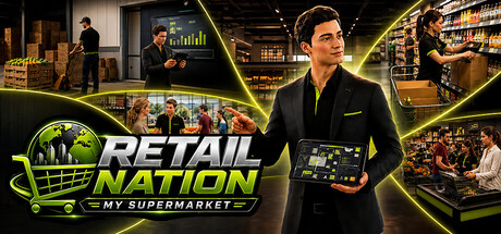 Retail Nation: My Supermarket — Steam header