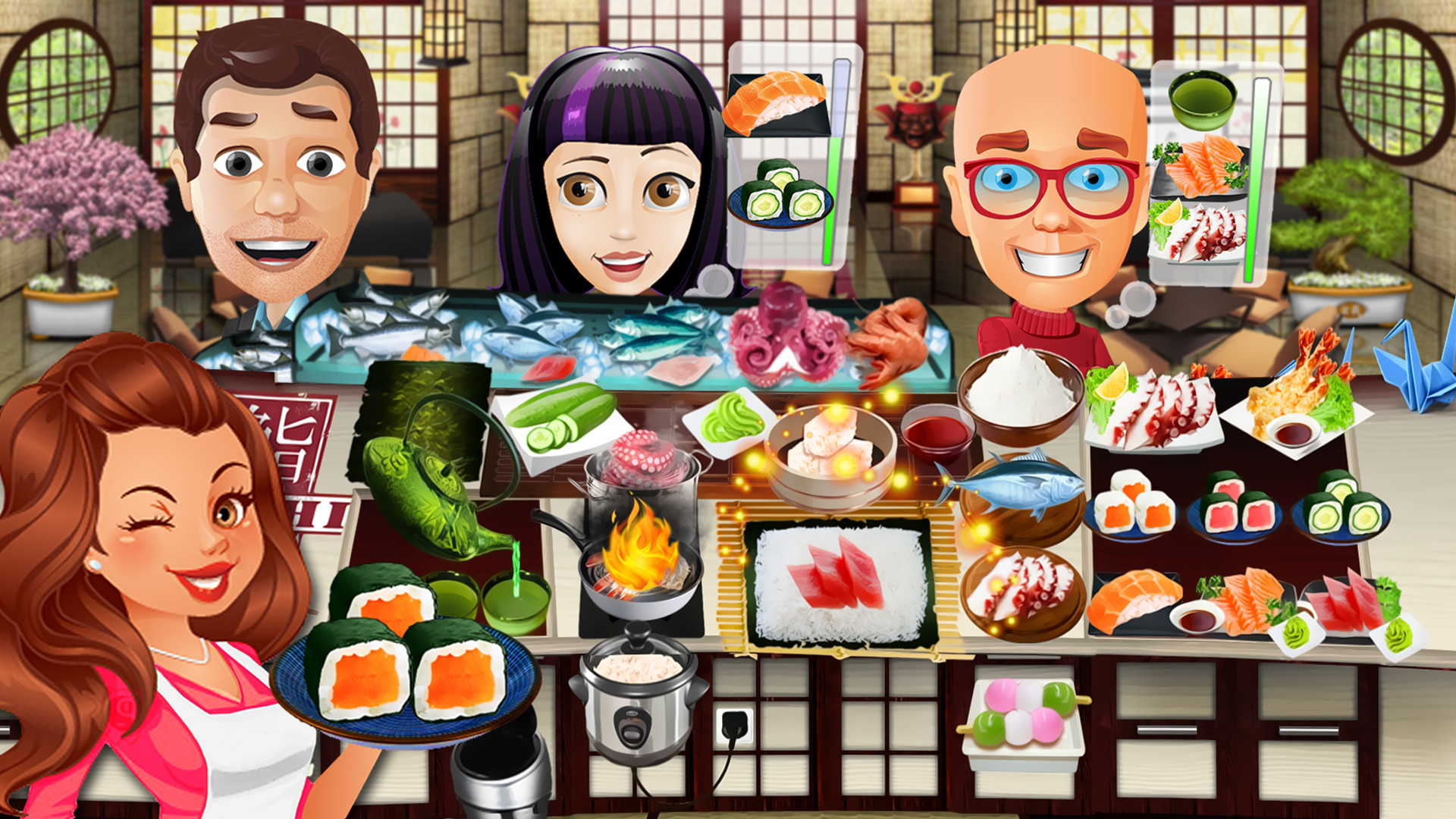 The Cooking Game screenshot 1