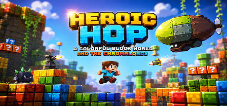 Heroic Hop: The Colorful World of Blocks and the ChromaLords — Steam header