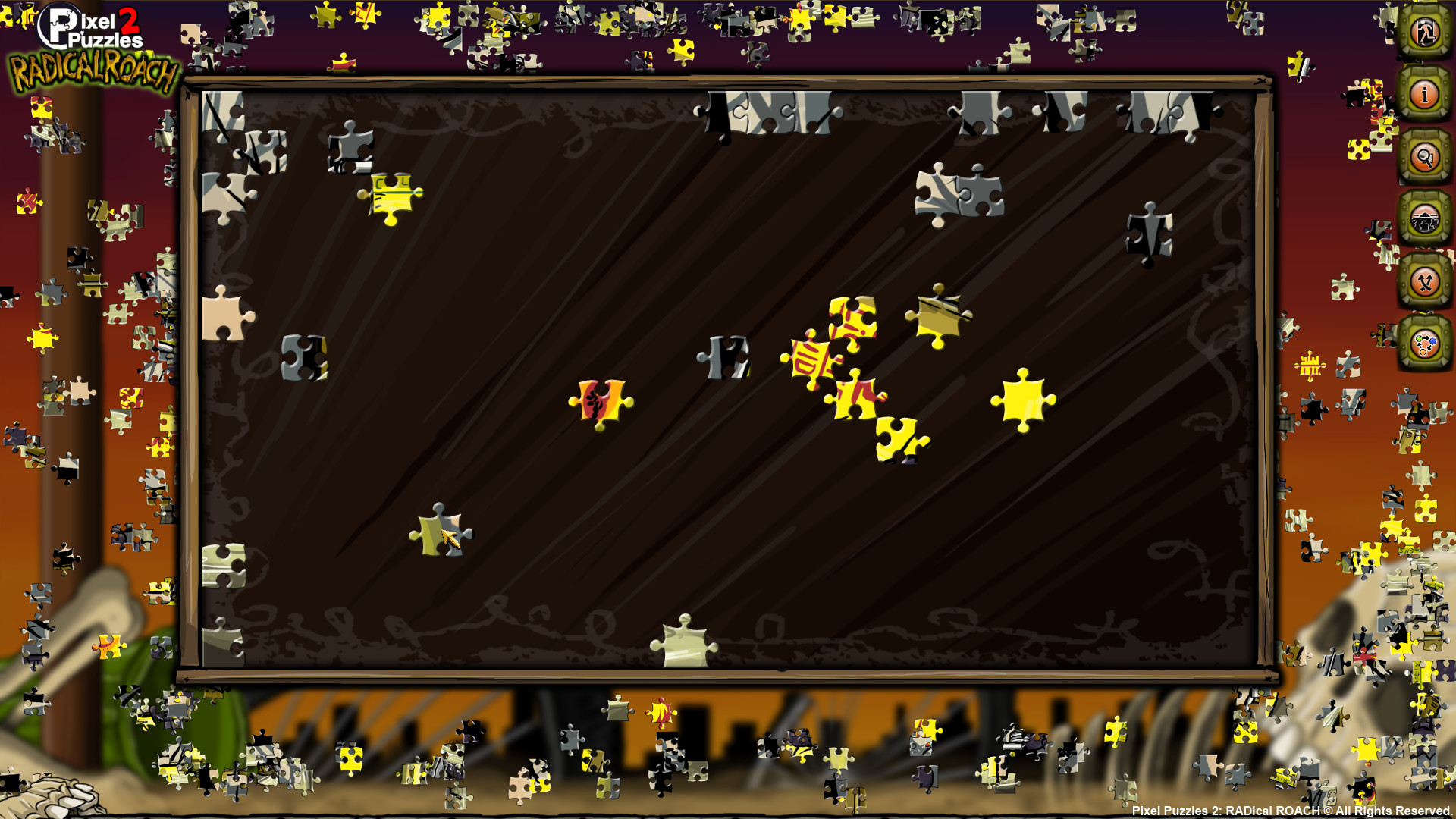 Pixel Puzzles 2: RADical ROACH screenshot 2