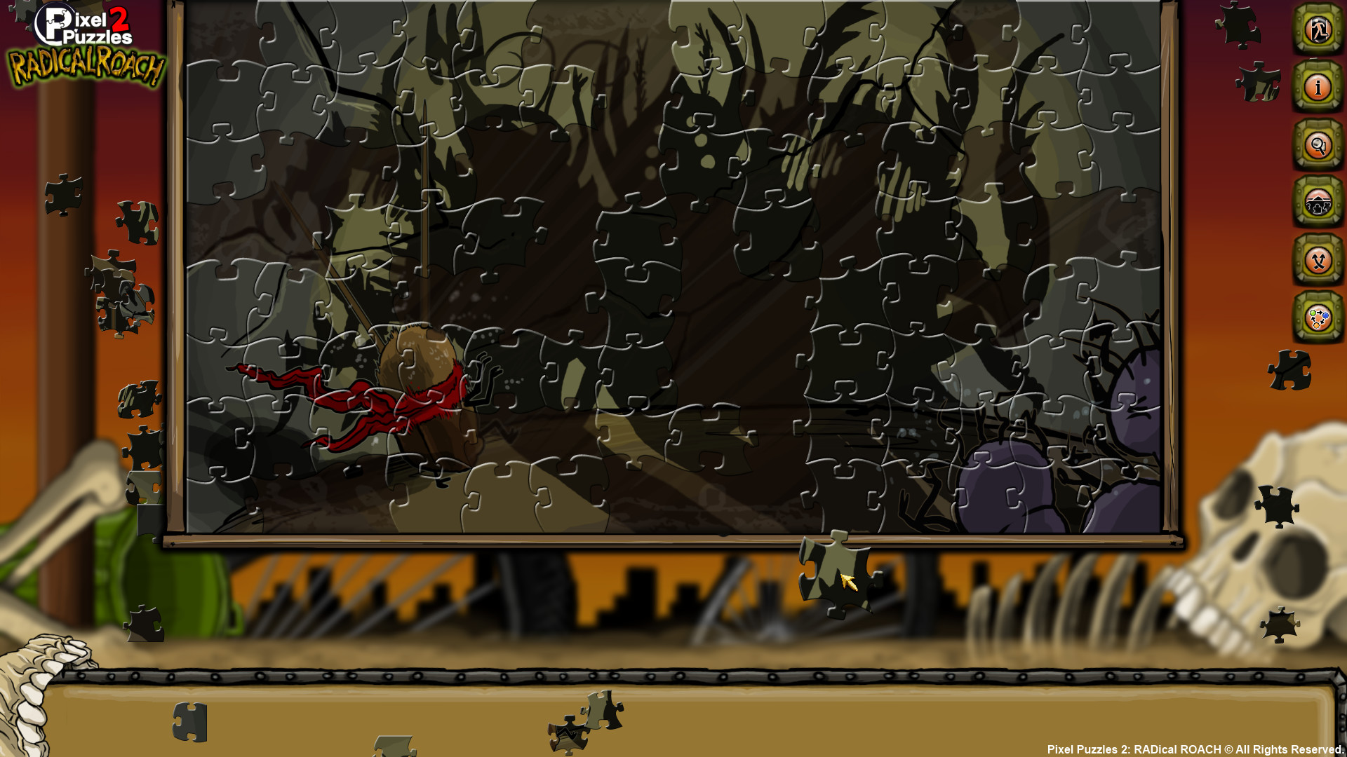 Pixel Puzzles 2: RADical ROACH screenshot 3