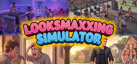 Looksmaxxing Simulator — Steam header