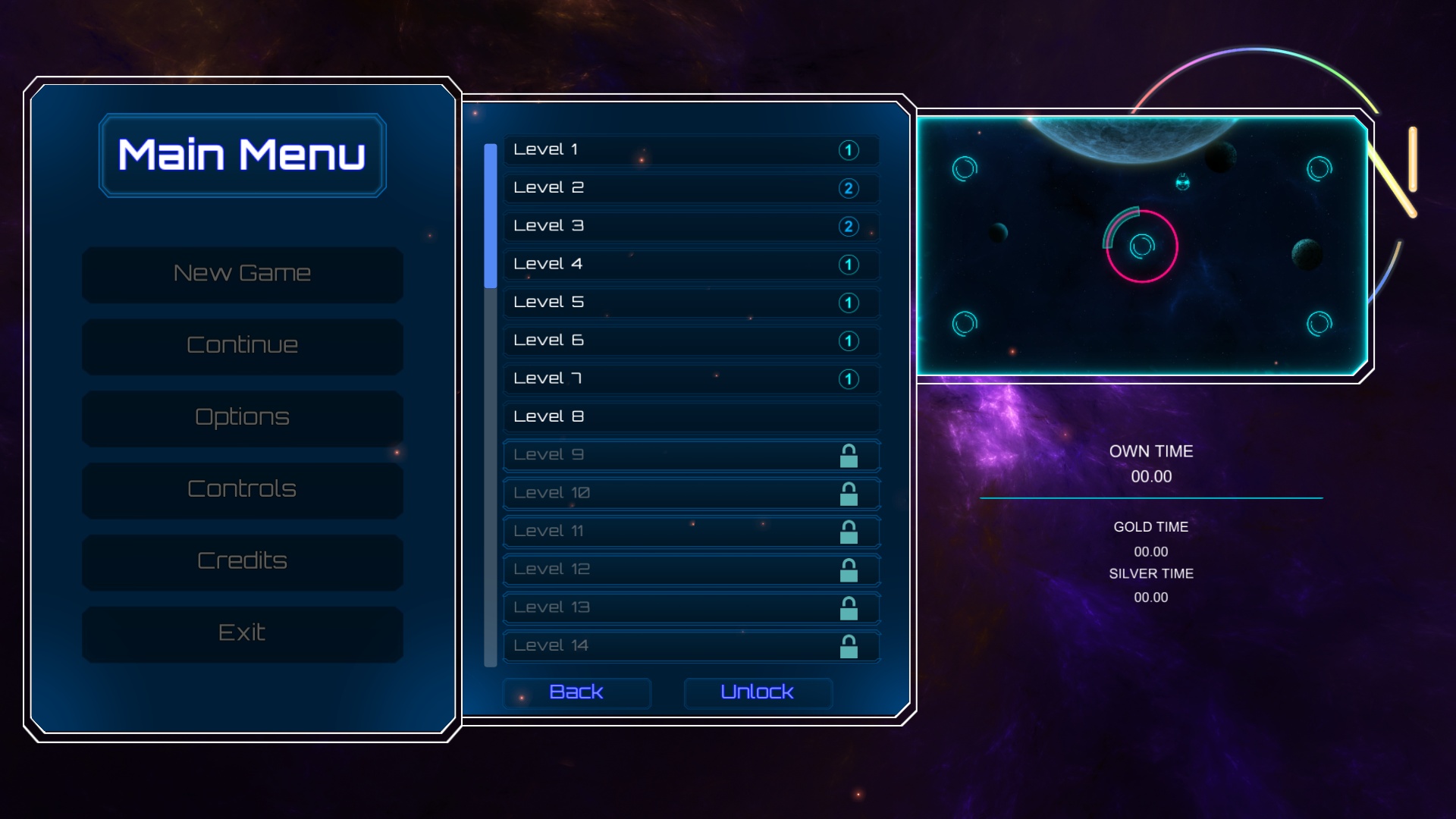 Neon Space 2 screenshot 12