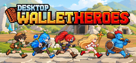 Desktop Wallet Heroes — Steam header