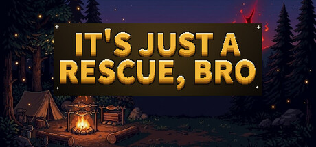 It's Just a Rescue, Bro! — Idle Hell RPG — Steam header