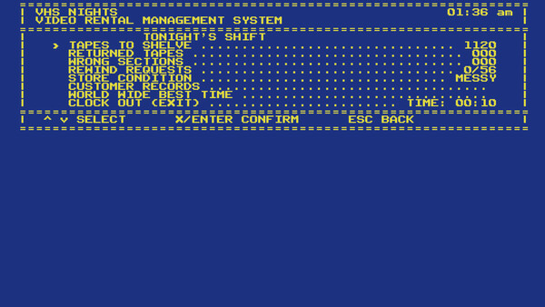 VHS Nights: The Tidy Up Shift screenshot 6