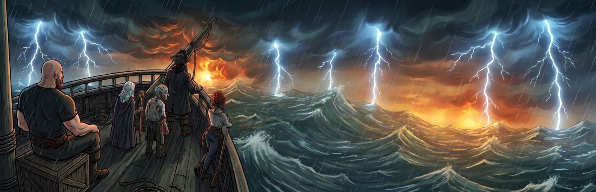 Cursed Waters: Idle RPG