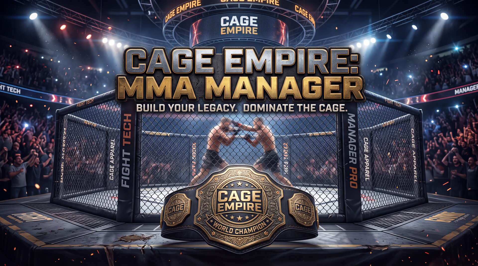 Cage Empire MMA Manager gameplay screenshot 1