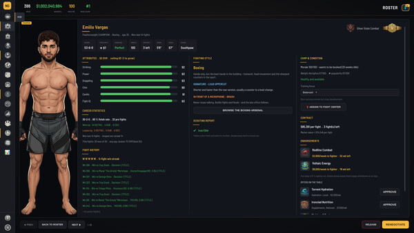 Cage Empire: MMA Manager screenshot 6