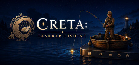 CRETA: Taskbar Fishing — Steam header