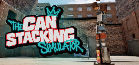 The Can Stacking Simulator — Steam header