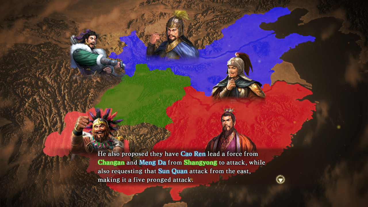 RTK13 - Additional scenario "Five Path Invasion" 追加シナリオ「五路侵攻」 screenshot 1
