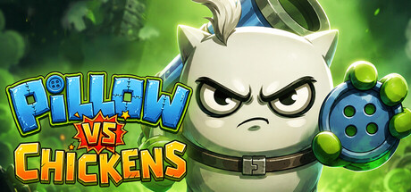 Pillow vs Chickens — Steam header