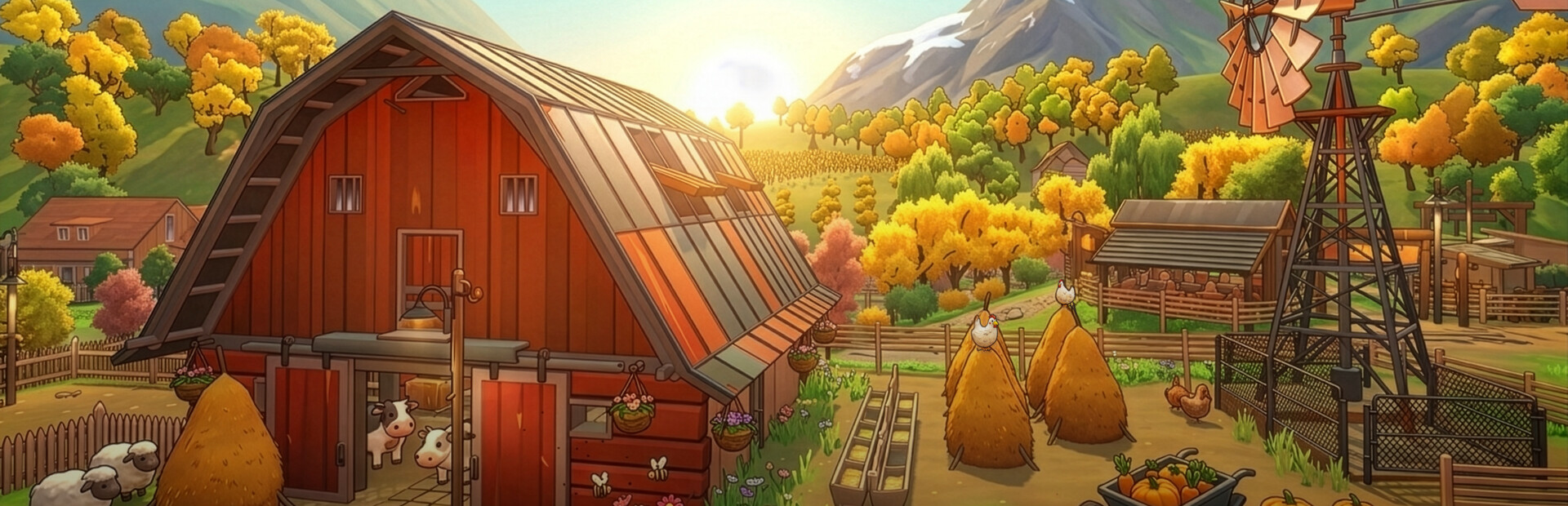 Cozy Farm Life Simulator