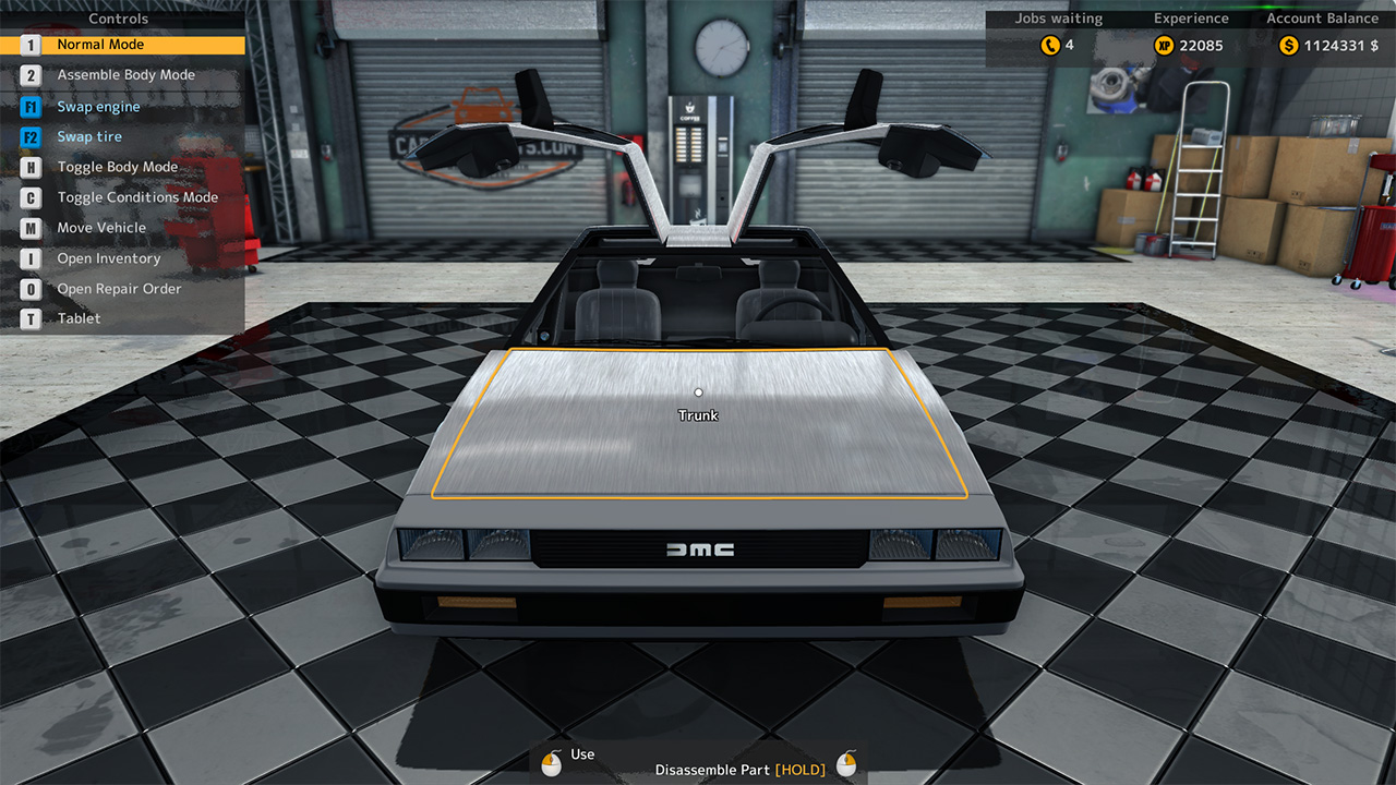 Car Mechanic Simulator 2015 - DeLorean screenshot 8