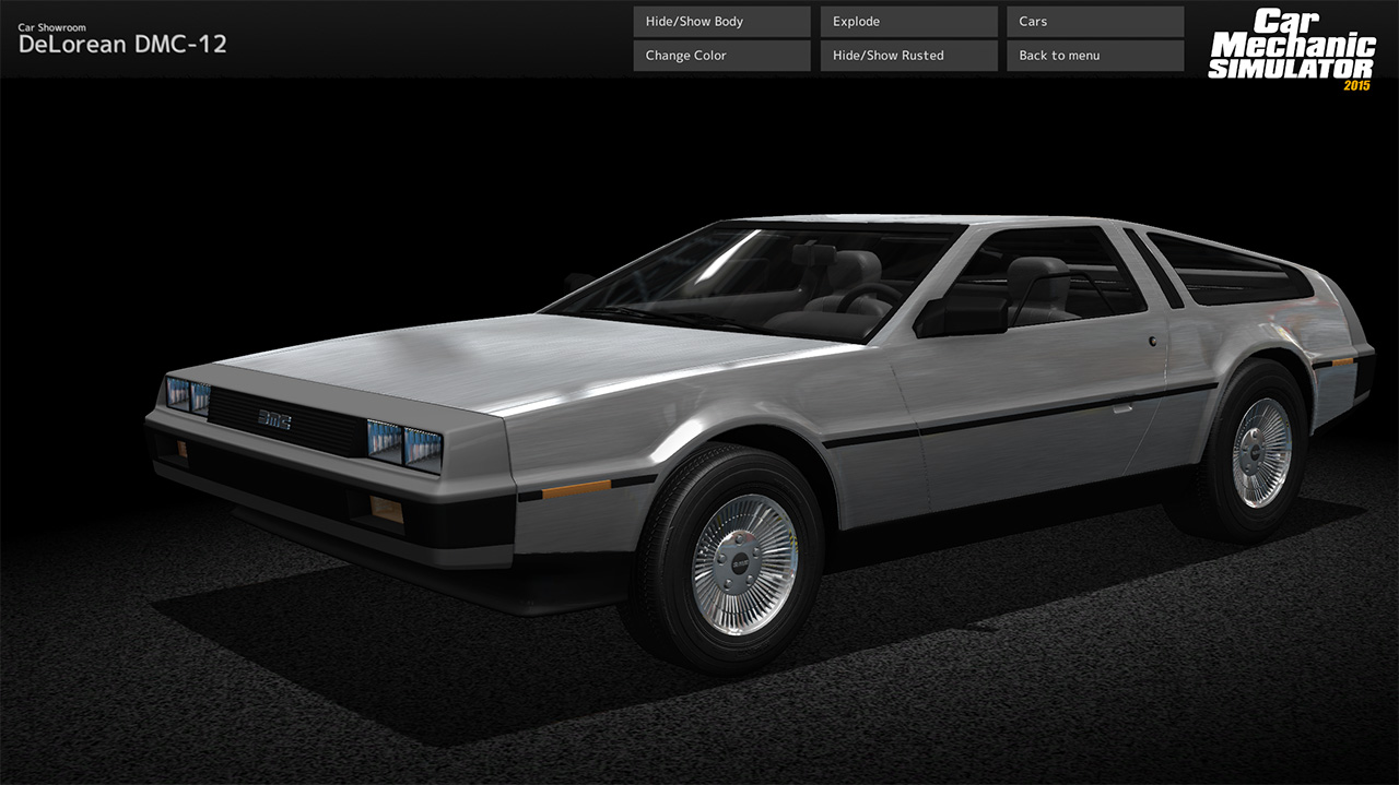 Car Mechanic Simulator 2015 - DeLorean screenshot 1