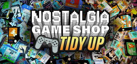 Nostalgia Game Shop: Tidy Up — Steam header