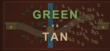 Green vs Tan — Steam header