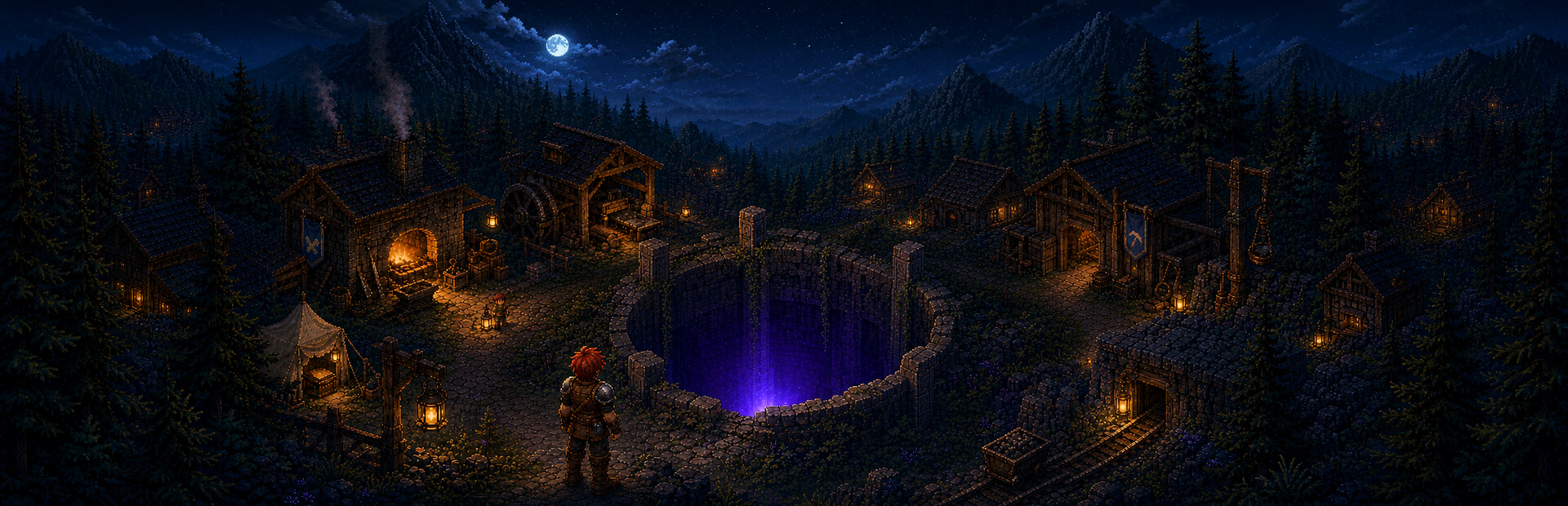 The Village Above the Well
