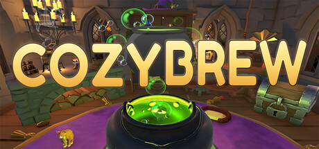 Cozy Brew — Steam header