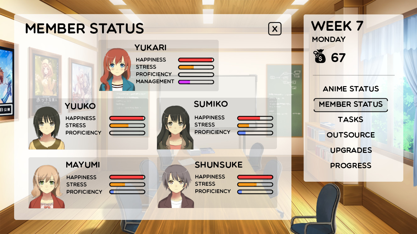 Anime Studio Simulator screenshot 8