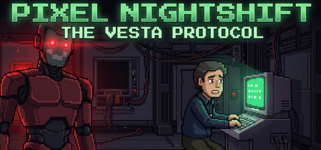 Pixel Nightshift: The Vesta Protocol — Steam header