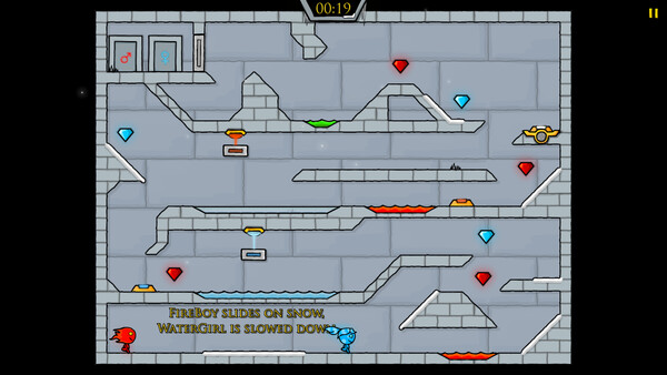Fireboy & Watergirl 3: The Ice Temple screenshot 1