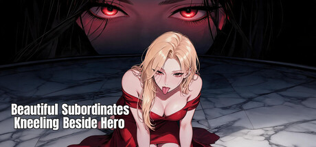 Beautiful Subordinates Kneeling Beside Hero — Steam header