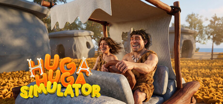 HugaHuga Simulator — Steam header