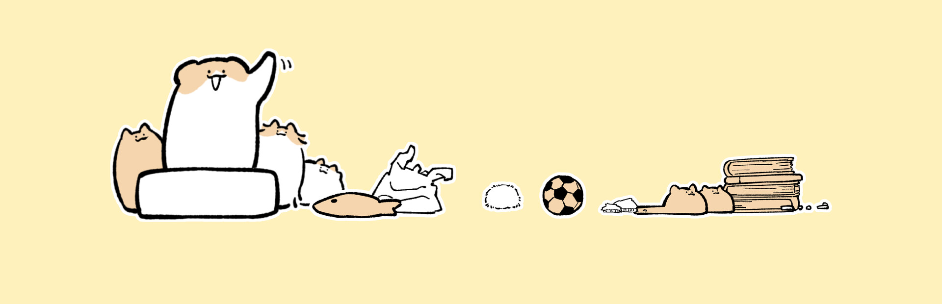 Mochiwasabi Mochi's Cleaning Adventure