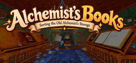 Alchemist's Books: Sorting the Old Alchemist's Storage — Steam header