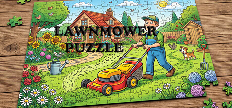 Lawnmower Puzzle — Steam header