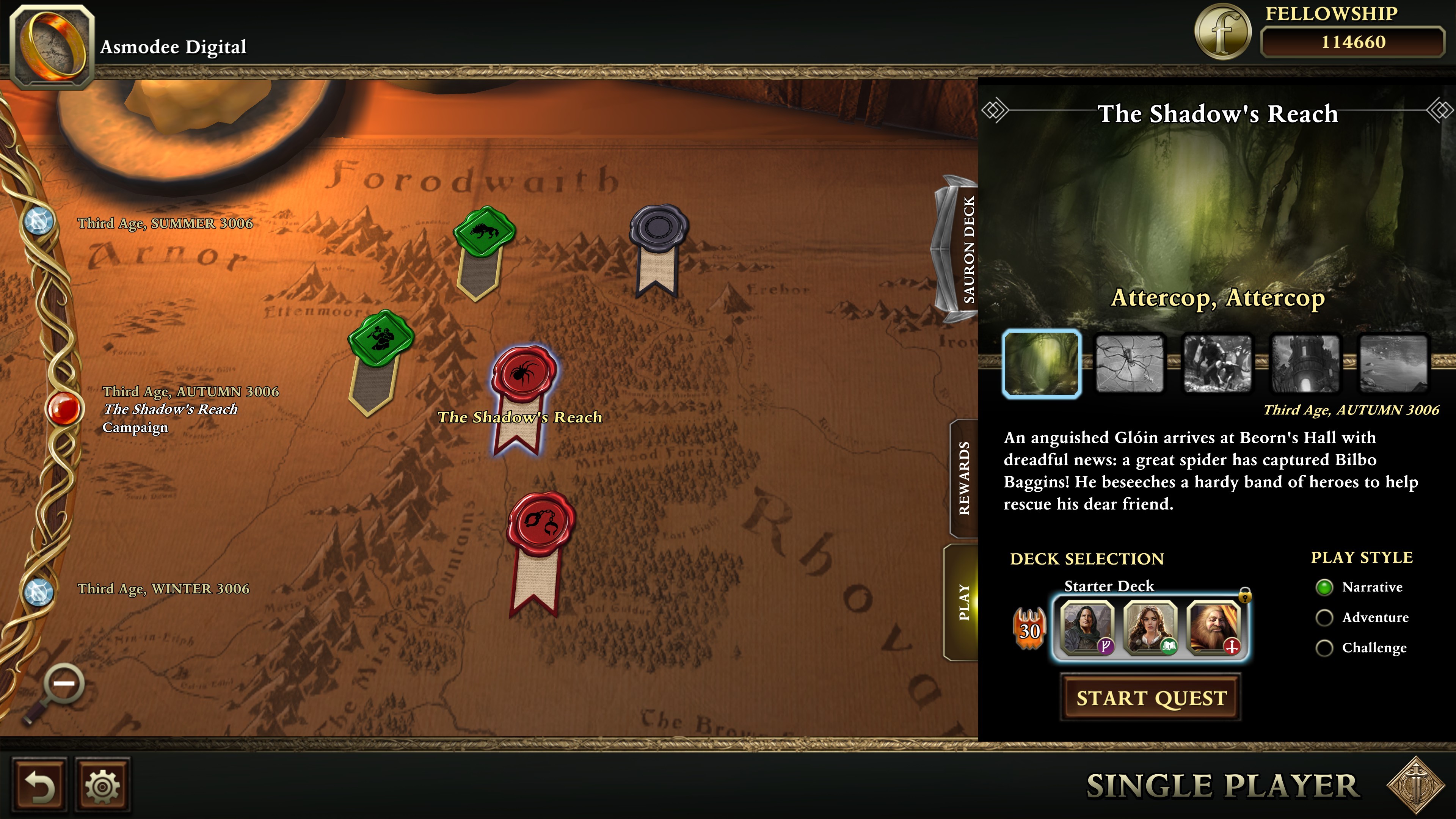 The Lord of the Rings: Adventure Card Game - Definitive Edition screenshot 4