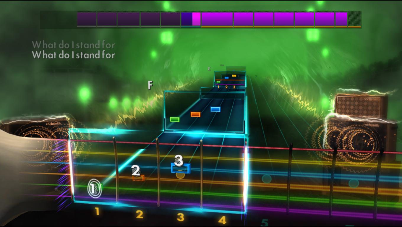 Rocksmith 2014 - FUN. - Some Nights screenshot 1