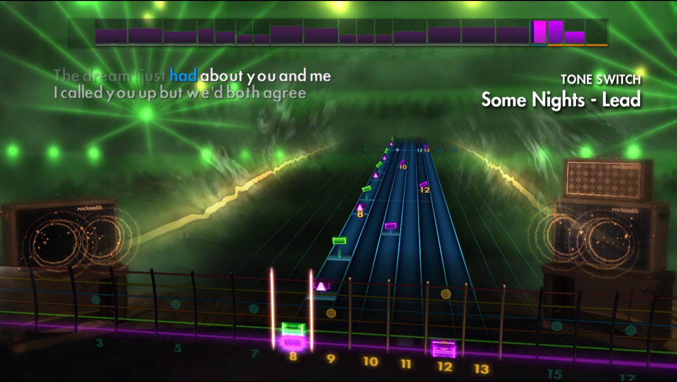 Rocksmith 2014 - FUN. - Some Nights screenshot 4