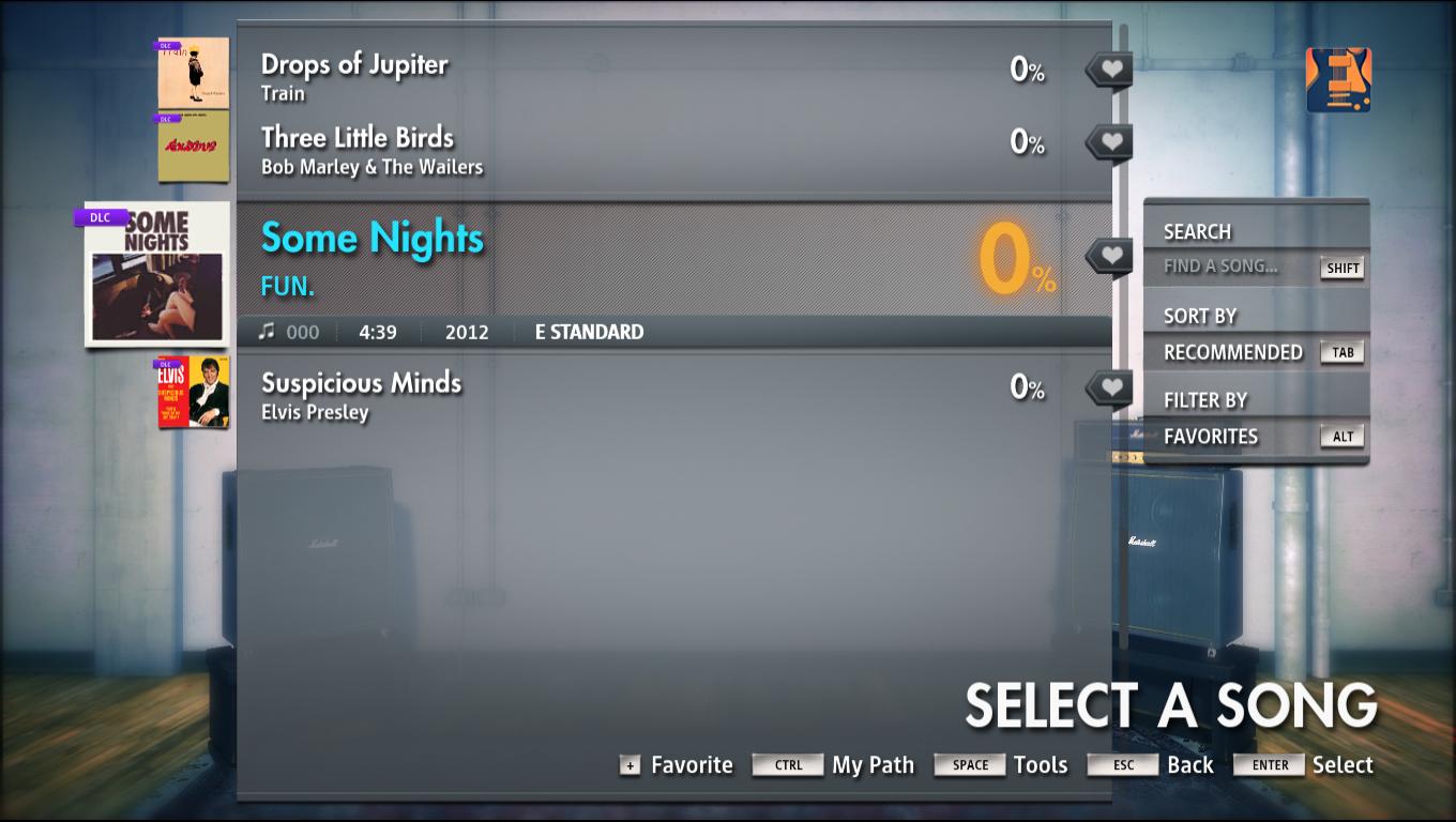 Rocksmith 2014 - FUN. - Some Nights screenshot 2
