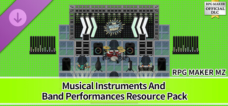 RPG Maker MZ - Musical Instruments And Band Performances Resource Pack