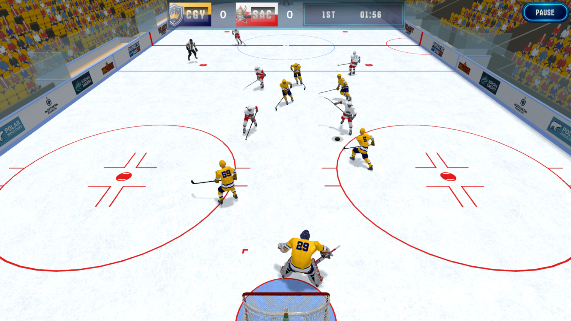 Center Ice Hockey gameplay screenshot 2
