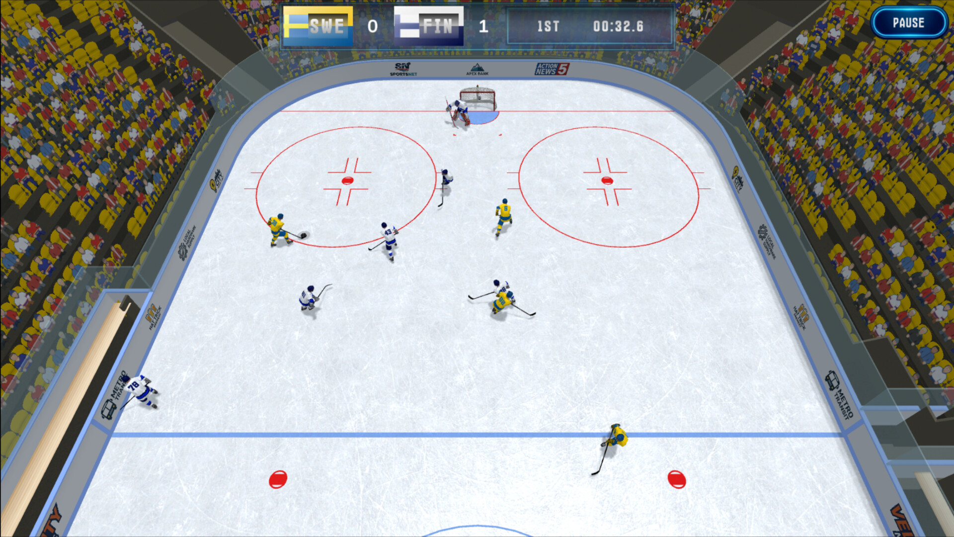 Center Ice Hockey gameplay screenshot 3
