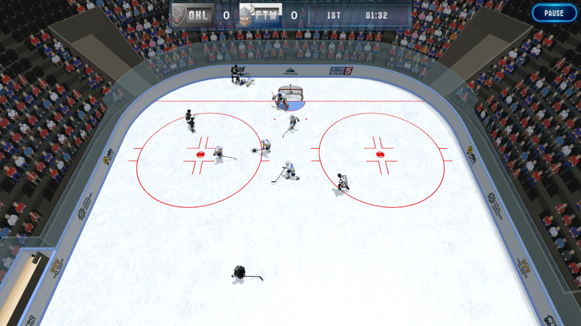 Center Ice Hockey gameplay screenshot 1