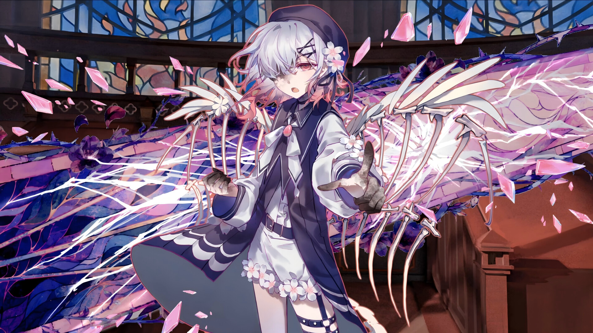 Under A Crying Moon 姥桜咲く Sakuraba Ema's Intertwining Threshold on Steam