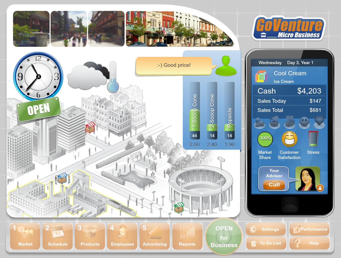 GoVenture MICRO BUSINESS screenshot 1