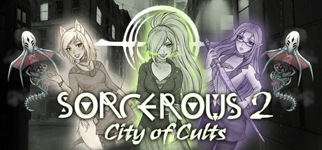 Sorcerous 2 City of Cults — Steam header