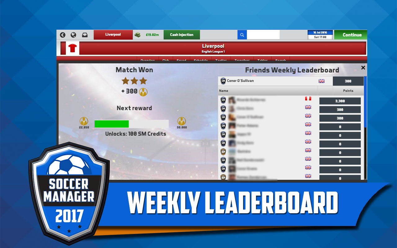 Soccer Manager 2017 screenshot 5
